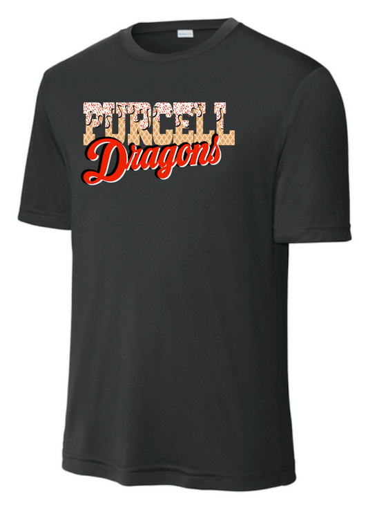 Purcell PTO "Ice Cream" Design Moisture Wicking S/S T-shirt