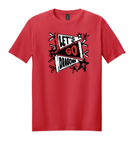 Purcell PTO "Pennants" Design Softstyle S/S T-shirt