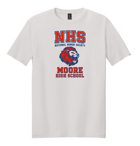 MHS National Honor Society "Lion" Design S/S T-shirt