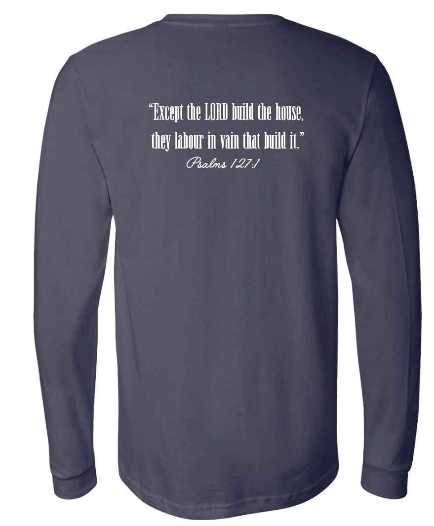 CCS PTSF "40 Years Simple" Design L/S T-shirt (navy)(youth)