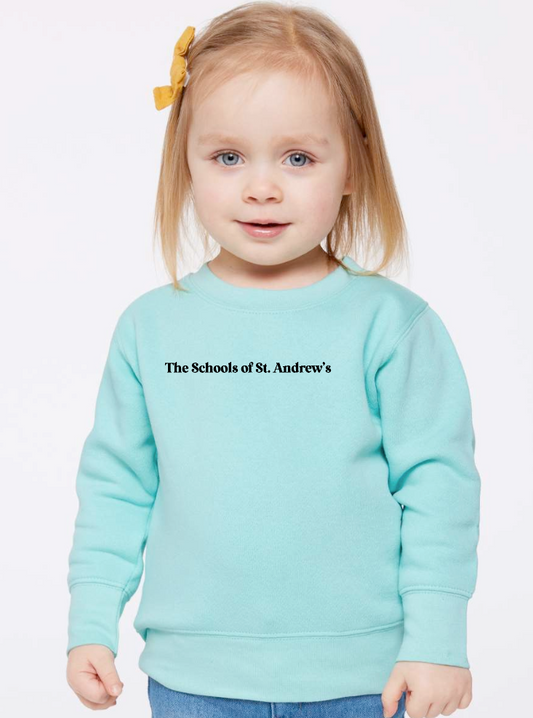 St. Andrews "Psalm 23" Design Rabbit Skins Sweatshirt (chill)(toddler)