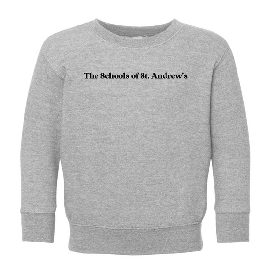 St. Andrews "Psalm 23" Design Rabbit Skins Sweatshirt (heather)(toddler)