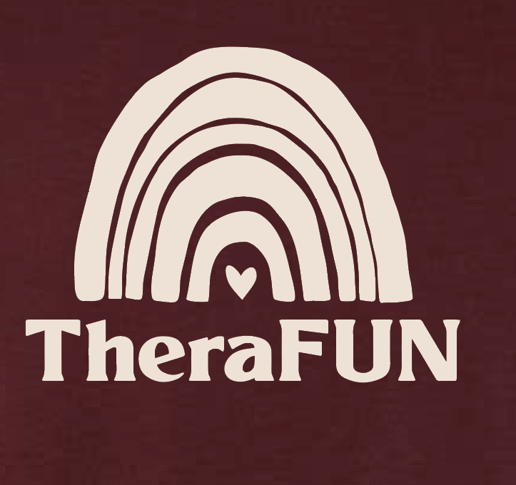 TheraFun "Logo" Design Soft Sponge Fleece Unisex Sweatshirt (maroon)(1c)