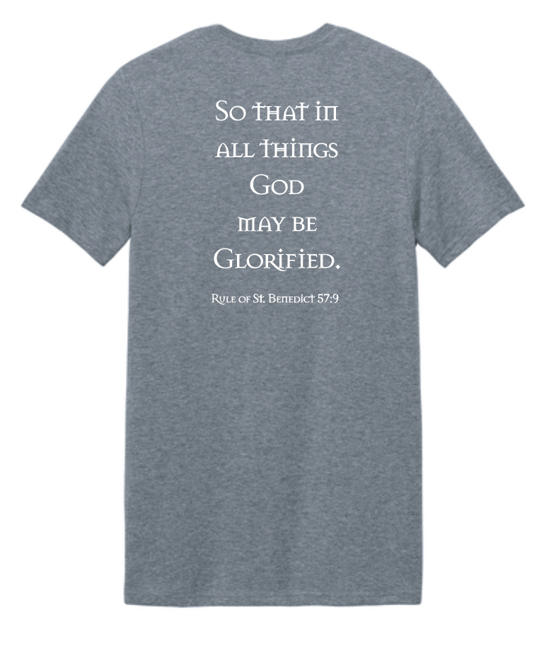 St. Gregory's "Sesquicentennial" Design S/S T-shirt (heather)(adult)