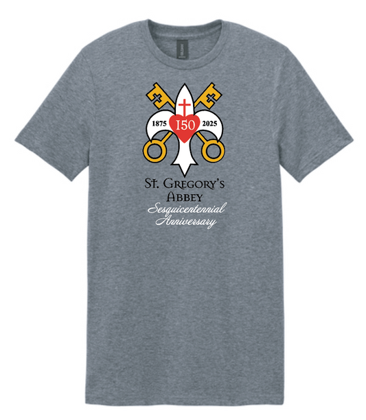 St. Gregory's "Sesquicentennial" Design S/S T-shirt (heather)(youth)
