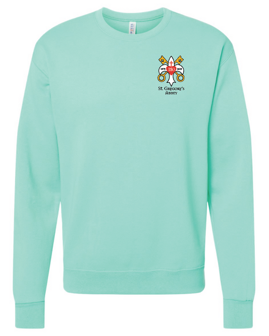 St. Gregory's "Katharine Drexel" Design Crewneck Sweatshirt (mint)(adult)
