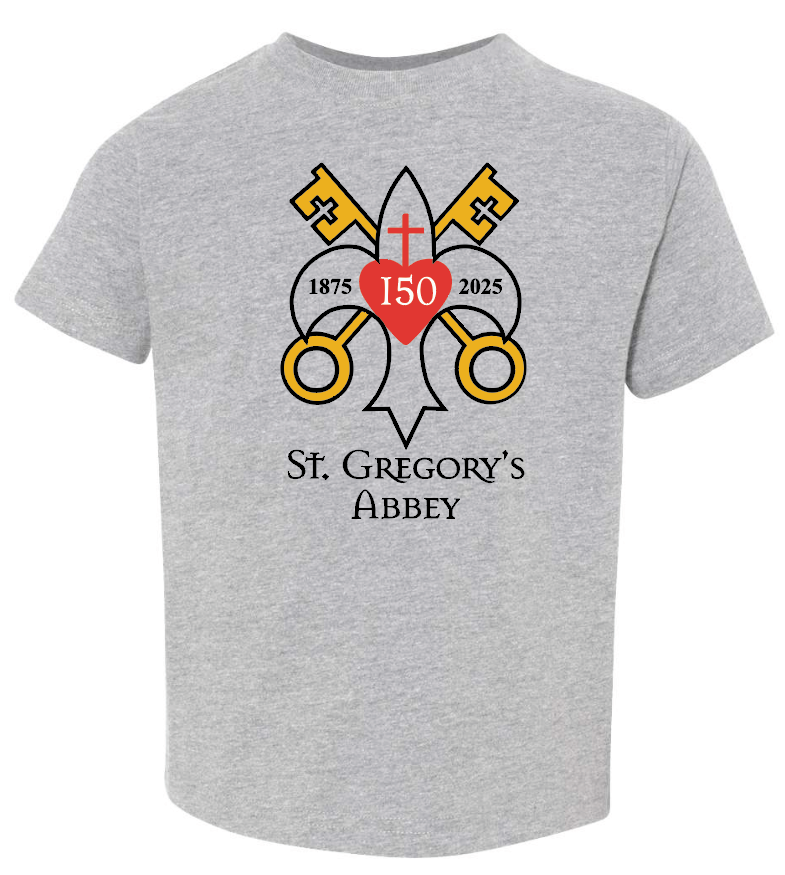 St. Gregory's "Sesquicentennial" Design S/S T-shirt (heather)(toddler)
