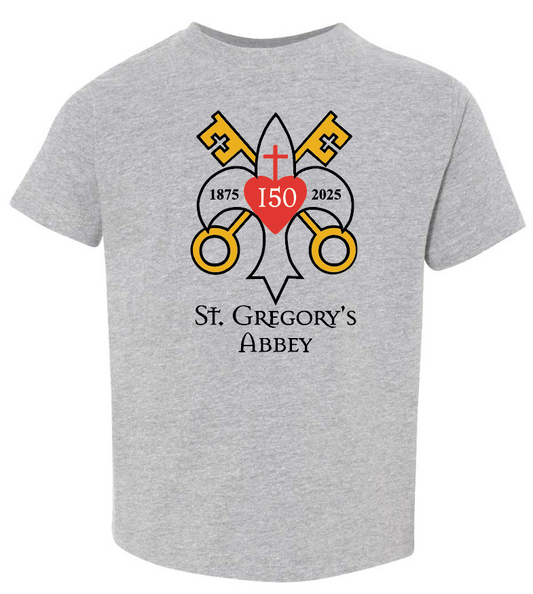 St. Gregory's "Sesquicentennial" Design S/S T-shirt (heather)(toddler)