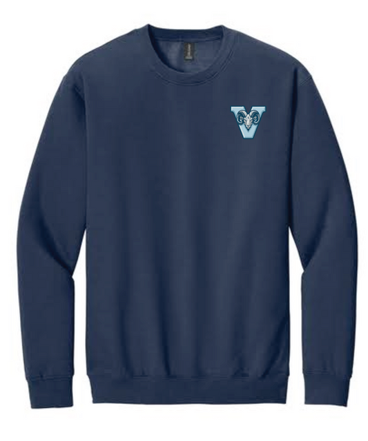 VFS "V Ram" Design Softstyle Sweatshirt (navy)(adult)