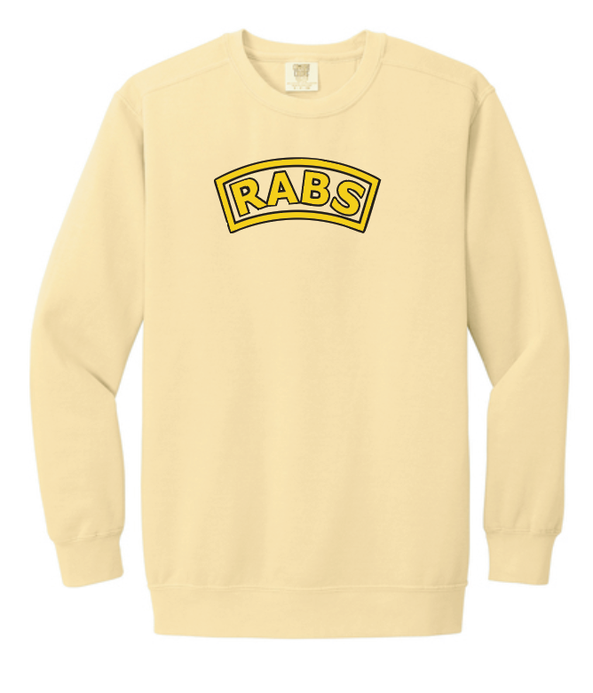 RABS Comfort Colors Sweatshirt (yellow)