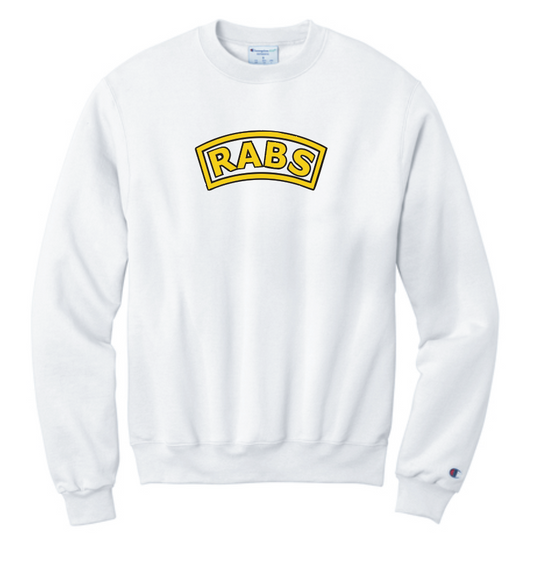 RABS Champions Crewneck Sweatshirt (white)