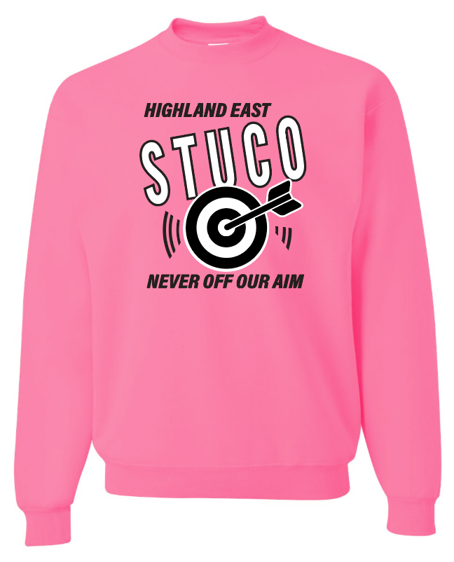 HEJH STUCO (Crewneck Sweatshirt)(pink)