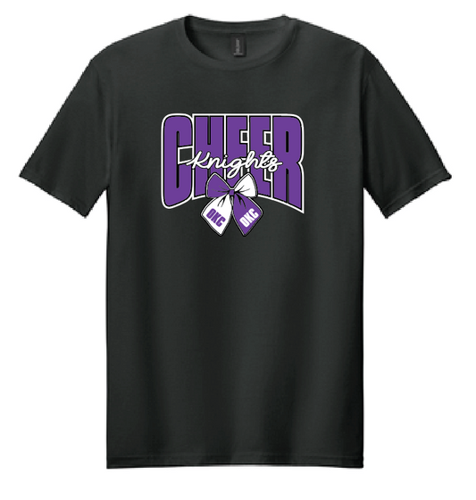OKC Knights Cheer "Cheer" Design S/S T-shirt (black)