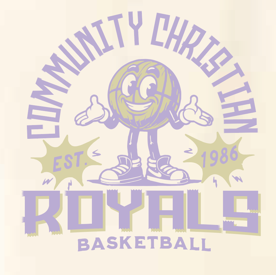 CCS Basketball "Anniversary" Design Crewneck Sweatshirt