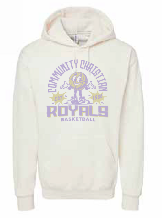 CCS Basketball "Anniversary" Design Hooded Sweatshirt