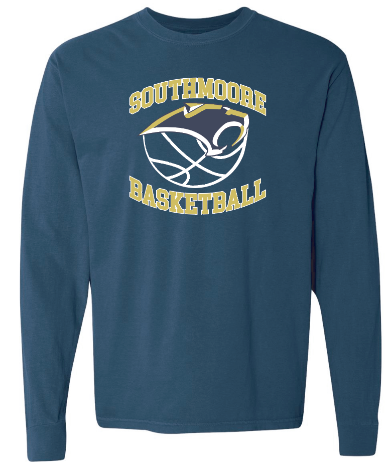 Southmoore Basketball "Ball" Design L/S T-shirt