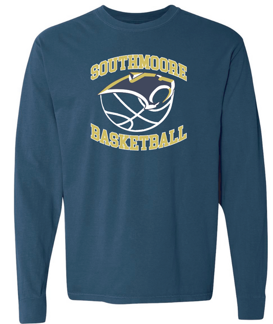 Southmoore Basketball "Ball" Design L/S T-shirt