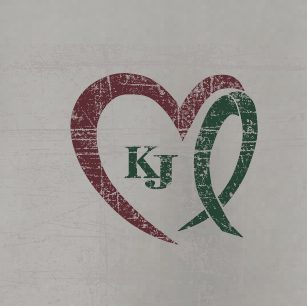 Team Kristi "Heart" Design S/S T-shirt (adult)(grey)