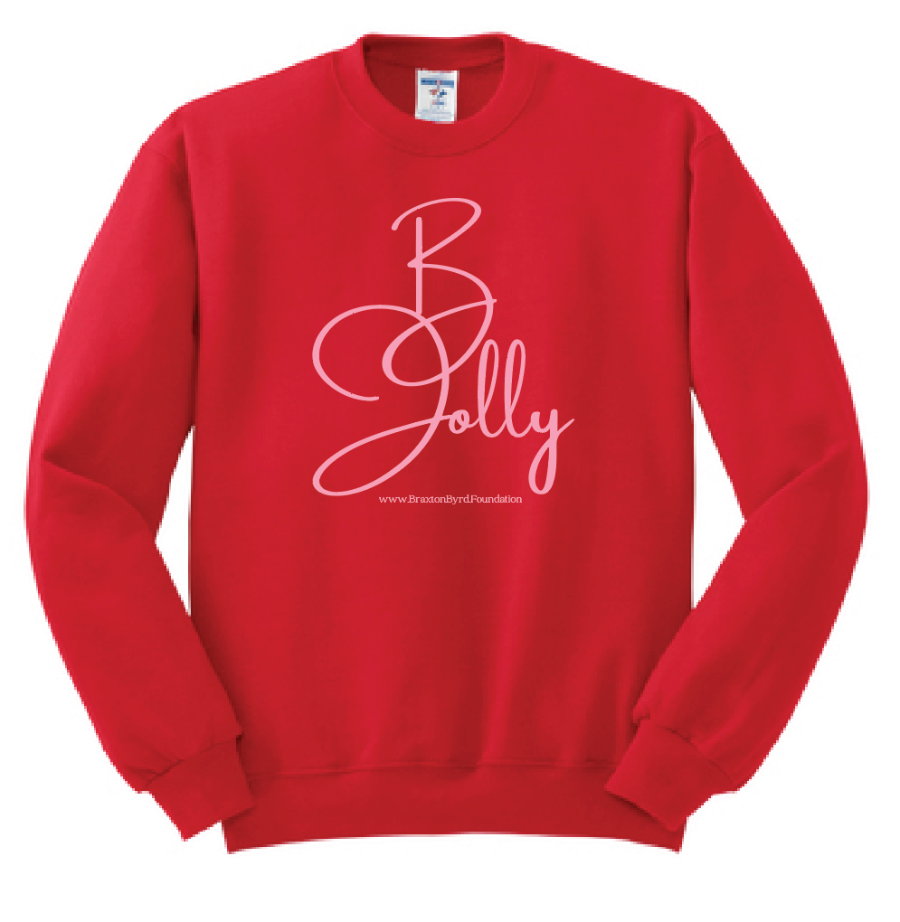 Braxton "B Jolly" Design Crewneck Sweatshirt