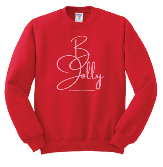 Braxton "B Jolly" Design Crewneck Sweatshirt