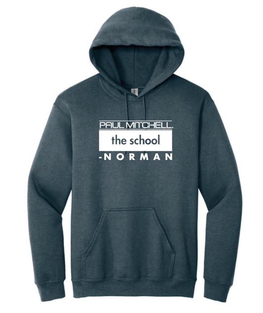 Paul Mitchell~Norman Hooded Sweatshirt (dark heather)