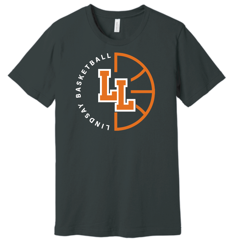 Lindsay Basketball "Ball" Design S/S T-shirt (black)