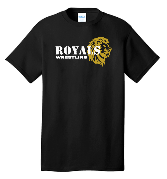 CCS Wrestling "Lion Head" Design S/S T-shirt (black)