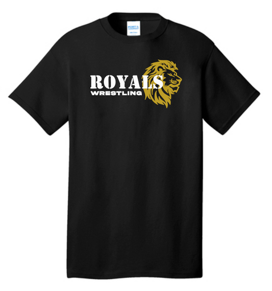 CCS Wrestling "Lion Head" Design S/S T-shirt (black)