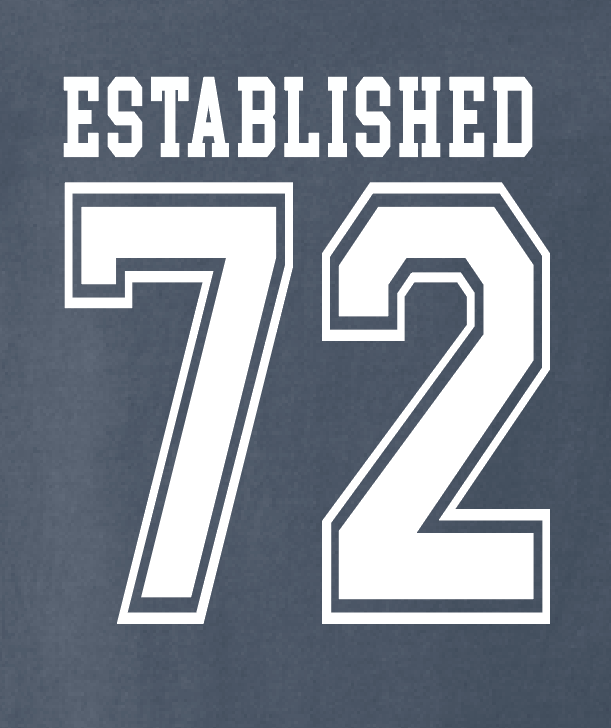 Whittier "Big W" Design Comfort Colors L/S T-shirt