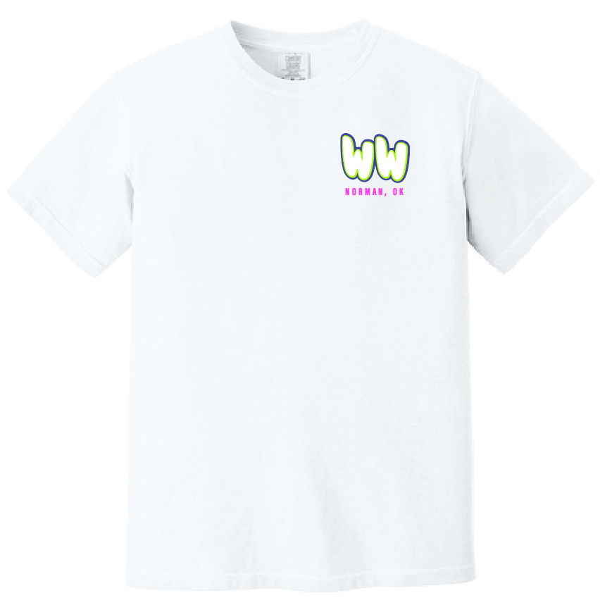 Whittier "Puff Neon" Design Comfort Colors S/S T-shirt (puff print)