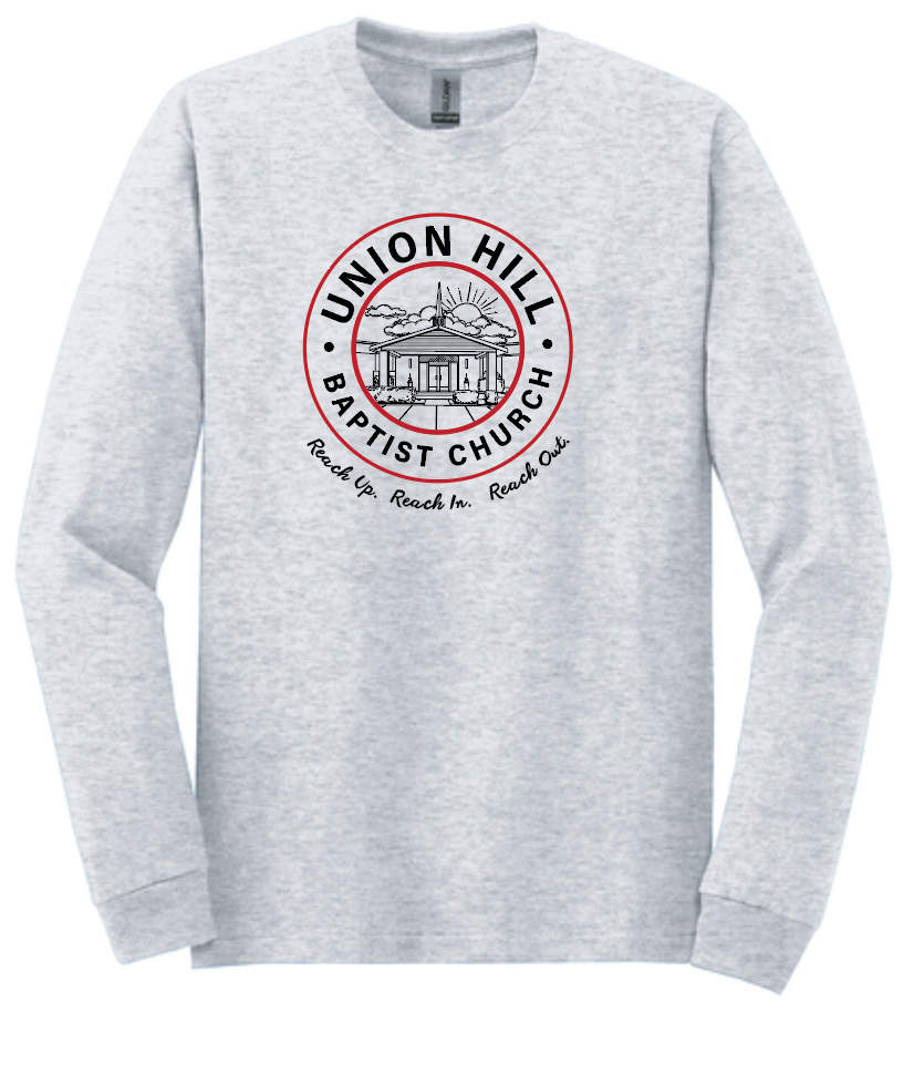 Union Hill "Building" Design L/S T-shirt (ash)