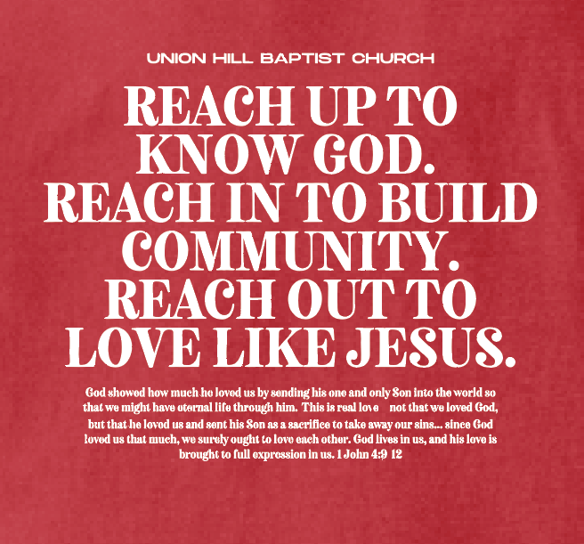 Union Hill "1 John 4" Design Comfort Colors S/S T-shirt (red)