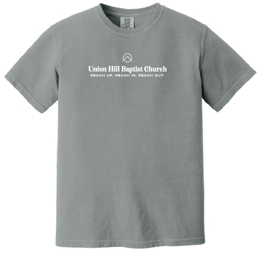 Union Hill "1 John 4" Design Comfort Colors S/S T-shirt (grey)