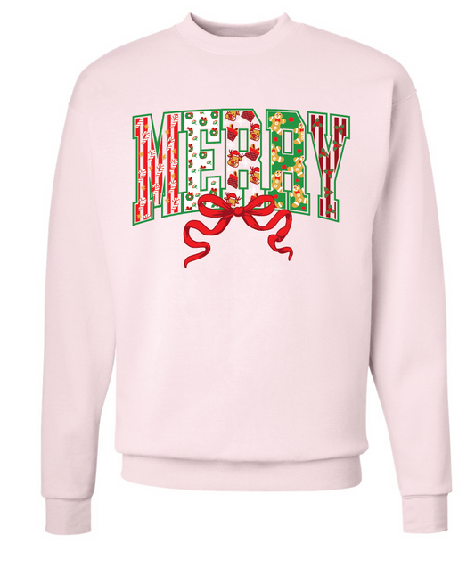 Premiere Dance "Merry" Design Hanes Sweatshirt