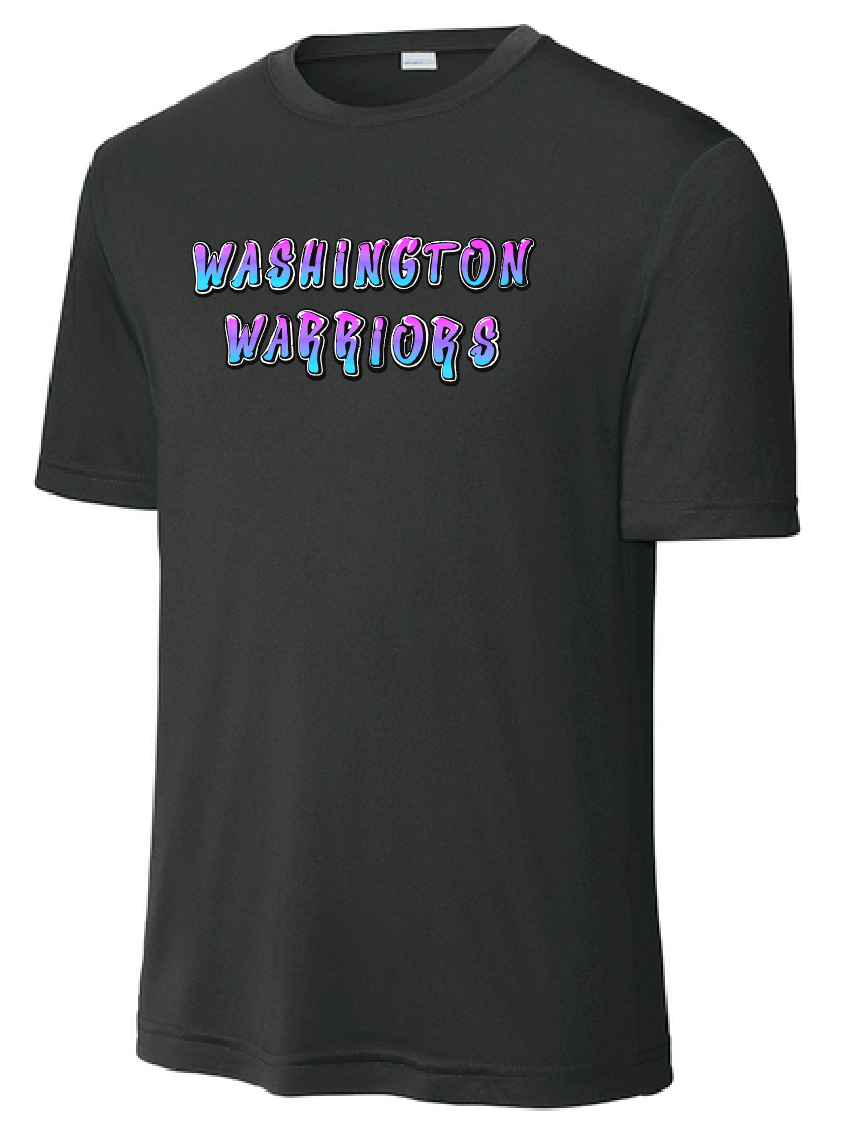 Washington High "Neon Chief" Design S/S Performance T-shirt