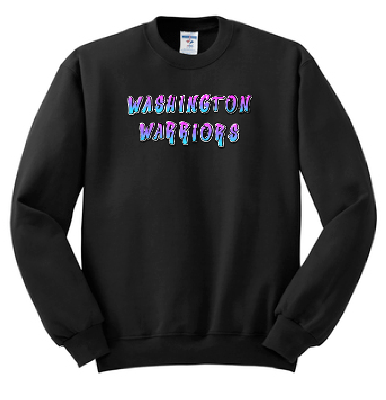 Washington High "Neon Chief" Crewneck Sweatshirt