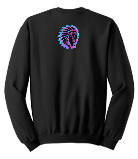 Washington High "Neon Chief" Crewneck Sweatshirt