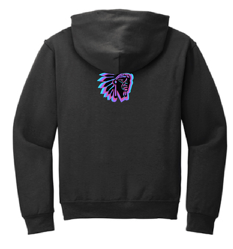 Washington High "Neon Chief" Hooded Sweatshirt