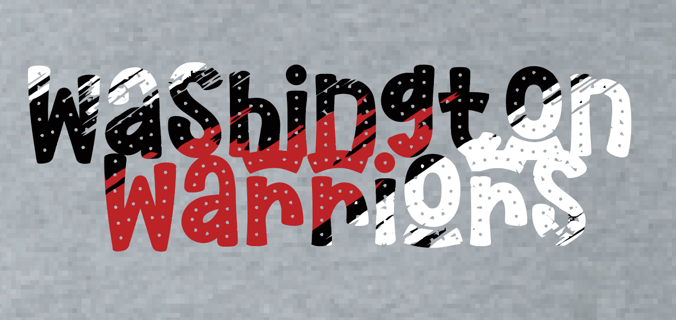 Washington High "Patchwork" Hooded Sweatshirt