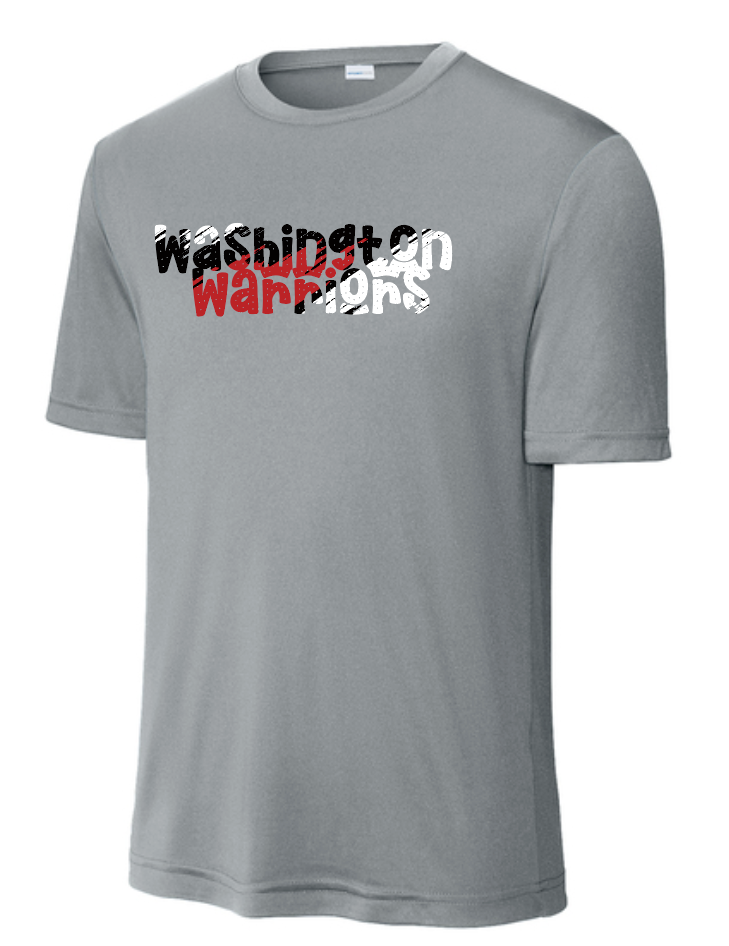 Washington High "Patchwork" Design S/S Performance T-shirt