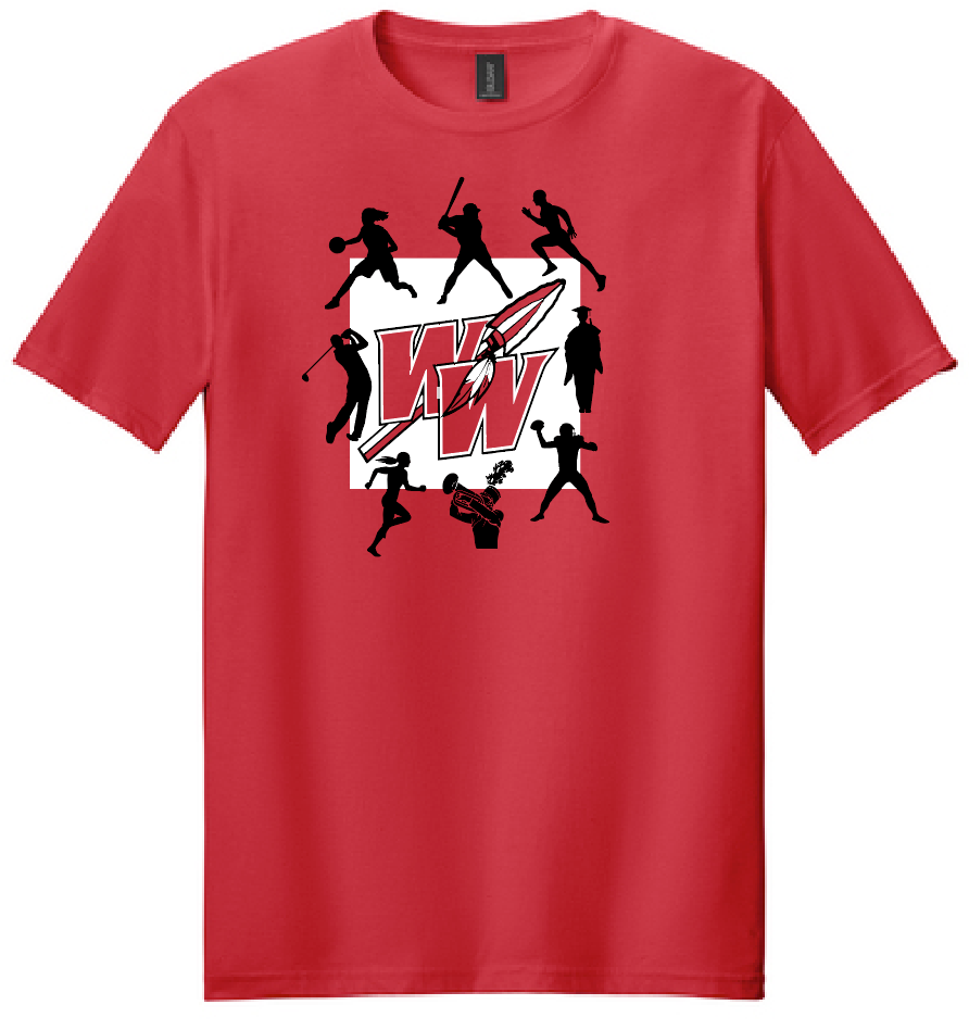 Washington High "Sports" Softstyle S/S T-shirt