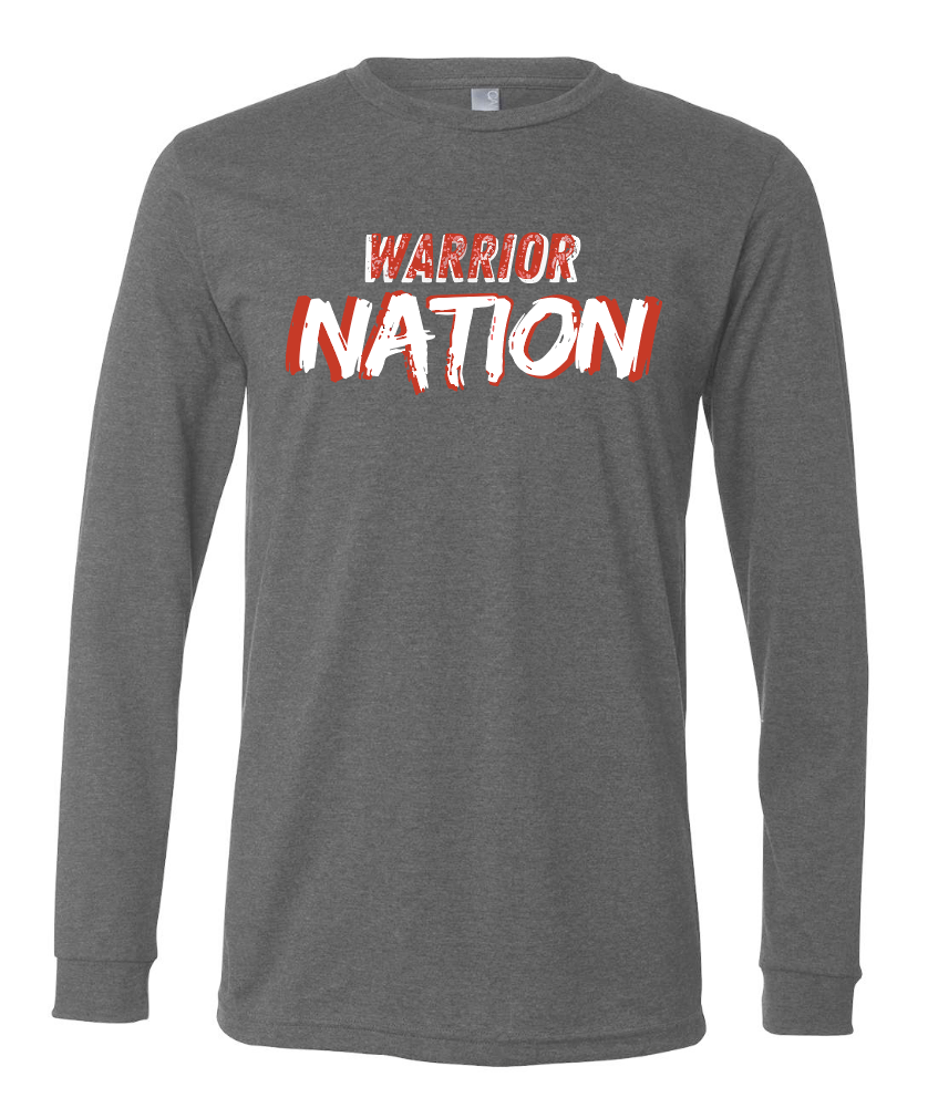 Washington High "Warrior Nation" Softstyle L/S T-shirt
