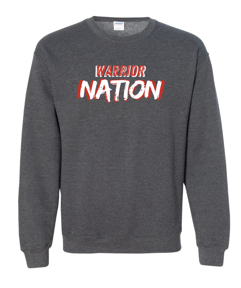 Washington High "Warrior Nation" Crewneck Sweatshirt