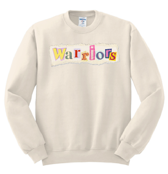 Washington High "Ransom Note" Crewneck Sweatshirt