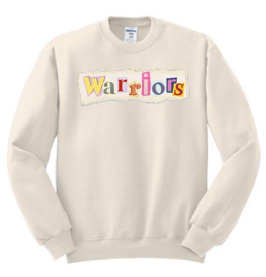 Washington High "Ransom Note" Crewneck Sweatshirt