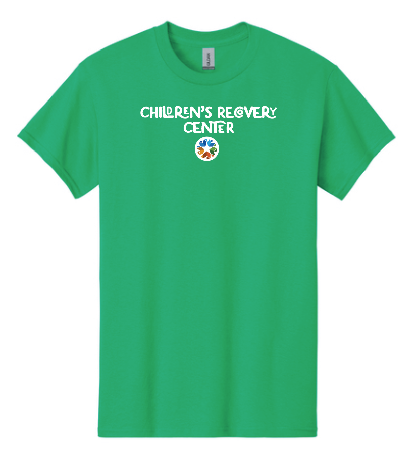 ODMH Children's Recovery Center "Full Logo" S/S T-shirt (green)
