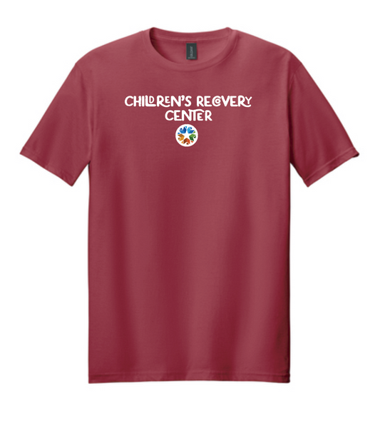 ODMH Children's Recovery Center "Full Logo" S/S T-shirt (cardinal)