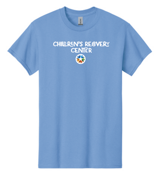 ODMH Children's Recovery Center "Full Logo" S/S T-shirt (blue)