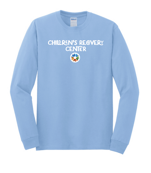 ODMH Children's Recovery Center "Full Logo" L/S T-shirt (blue)
