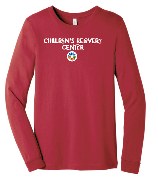 ODMH Children's Recovery Center "Full Logo" L/S T-shirt (cardinal)